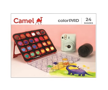 Camel Colour Pad 24 Shades - Bhandari Stationers