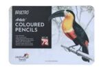 Brustro Artists’ Coloured Pencil Set of 72 - Bhandari Stationers - Best Stationery Store In Kota
