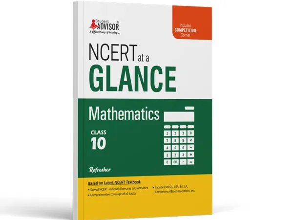 Advisor NCERT at a Glance Mathematics, Class 10th Refresher - Bhandari Stationers - Best Stationery Store In Kota