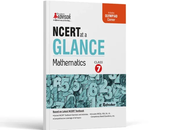 Advisor NCERT at a Glance Mathematics, Class 7th Refresher - Bhandari Stationers - Best Stationery Store In Kota