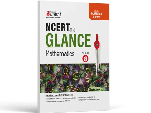 Advisor NCERT at a Glance Mathematics, Class 8th Refresher - Bhandari Stationers - Best Stationery Store In Kota