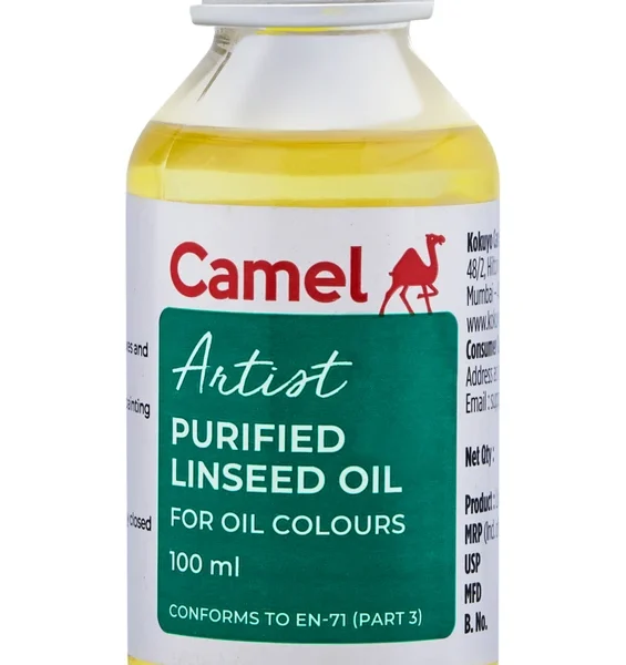 Camel Artist Purified Linseed Oil 100ml - Bhandari Stationers