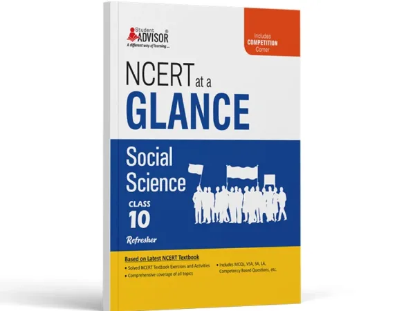 Advisor NCERT at a Glance Social Science, Class 10th Refresher - Bhandari Stationers - Best Stationery Store In Kota