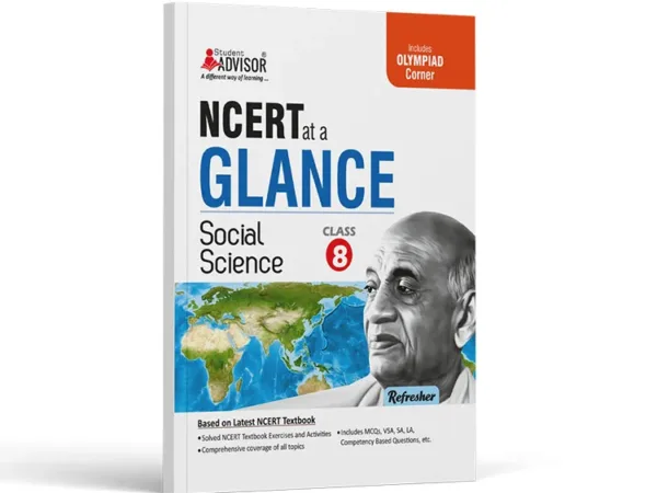 Advisor NCERT at a Glance Social Science, Class 8th Refresher - Bhandari Stationers - Best Stationery Store In Kota