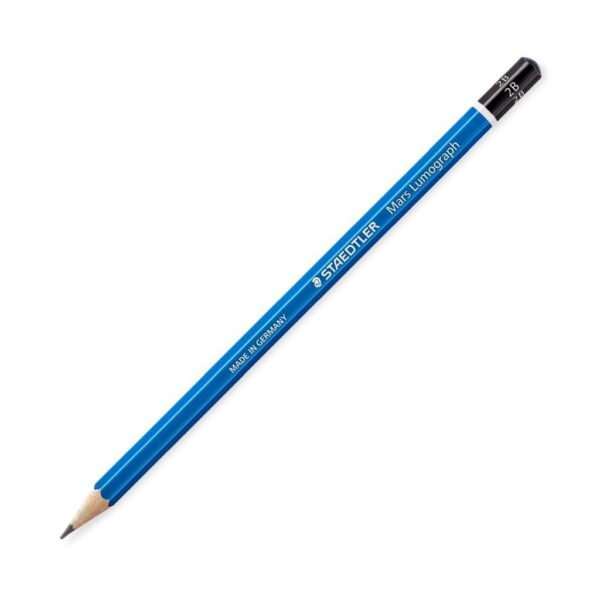 Staedtler Mars Lumograph - Drawing Graphite Pencil - 2B - Bhandari Stationers