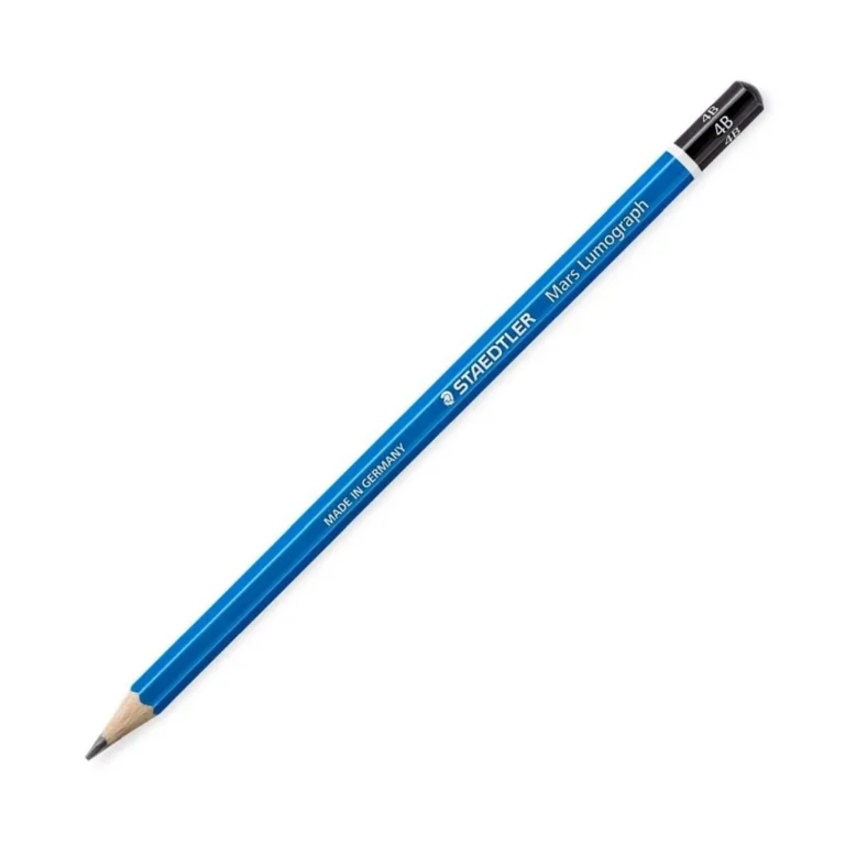 Staedtler Mars Lumograph - Drawing Graphite Pencil - 4B - Bhandari Stationers - Best Stationery Store In Kota