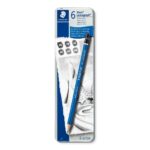 Staedtler Mars Lumograph - Drawing Graphite Pencil - Metel Tin Box of 6 - Assorted - Bhandari Stationers