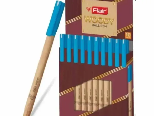 Flair Woody Ball Pen 10 Unit Pack - Bhandari Stationers - Best Stationery Store In Kota