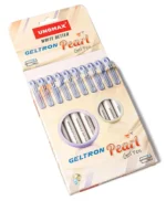 Unomax Geltron Pearl Waterproof Gel Pen 10 Unit Pack - Bhandari Stationers