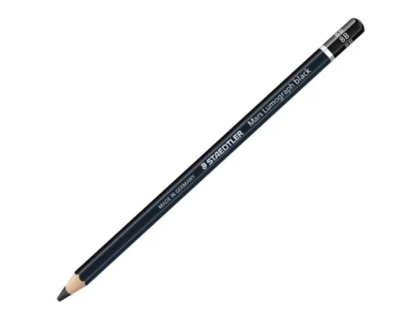 Staedtler Mars Lomograph Black Pencil 4B - Bhandari Stationers - Best Stationery Store In Kota