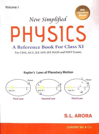 Physics Volume-1st and 2nd Textbook For CBSE, JEE Adv., JEE Main, And NEET | For Class 11th | By S.L. Arora - Bhandari Stationers - Best Stationery Store In Kota