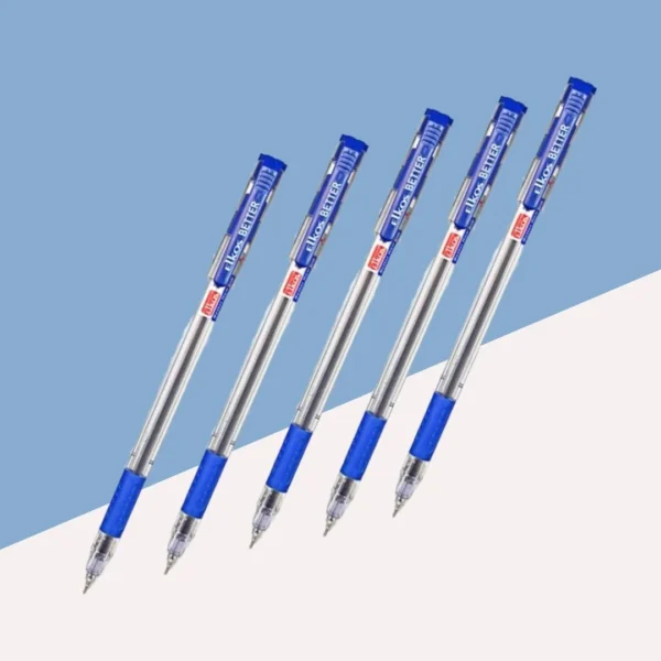 Elkos Better Ball Pen 5 Unit Pack - Bhandari Stationers