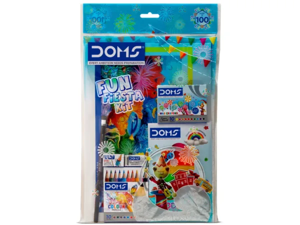 DOMS Fun Fiesta Kit For Children - Bhandari Stationers - Best Stationery Store In Kota