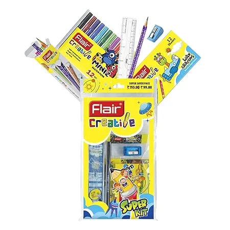 FLAIR Super Smart Kit - Bhandari Stationers - Best Stationery Store In Kota