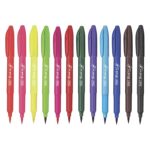 FLAIR Creative Brush Pen Set of 12 Bright Shades - Bhandari Stationers