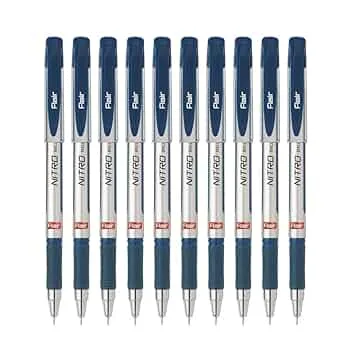 Flair Nitro Ball Pen 10 Unit Pack - Bhandari Stationers - Best Stationery Store In Kota