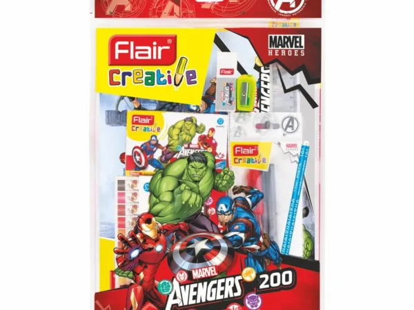 Flair Marvel Avengers Kit - Bhandari Stationers - Best Stationery Store In Kota