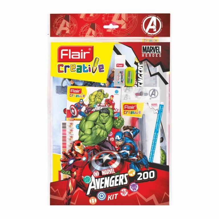 Flair Marvel Avengers Kit - Bhandari Stationers - Best Stationery Store In Kota