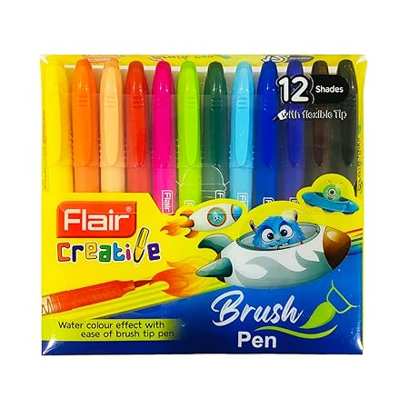 FLAIR Creative Brush Pens - Bhandari Stationers