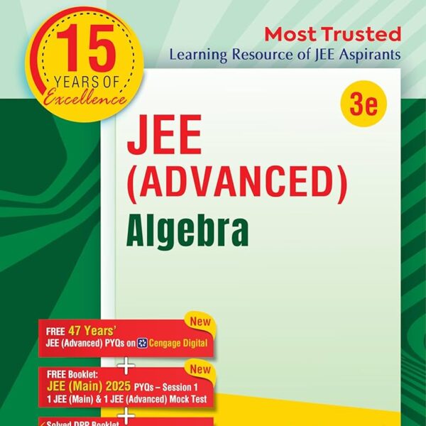 Cengage 15 Years Of Excellence JEE Advanced Algebra Textbook By G. Tewani - Bhandari Stationers - Best Stationery Store In Kota
