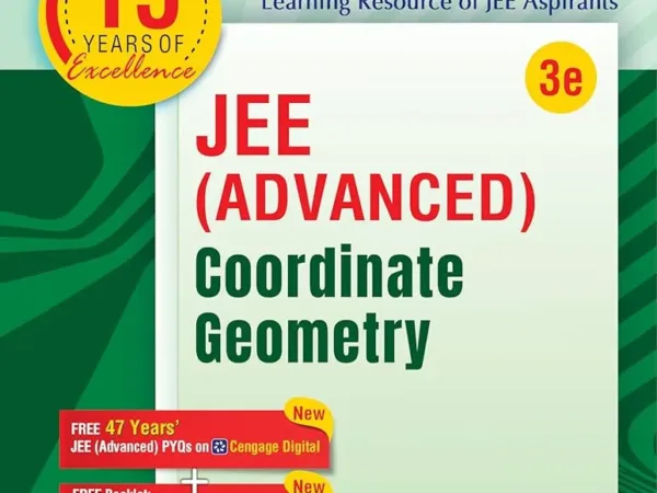 Cengage 15 Years Of Excellence JEE Advanced Coordinate Geometry Textbook By G. Tewani - Bhandari Stationers - Best Stationery Store In Kota