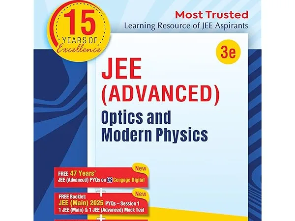 Cengage 15 Years Of Excellence JEE Advanced Optics And Modern Physics Textbook By B. M. Sharma - Bhandari Stationers - Best Stationery Store In Kota