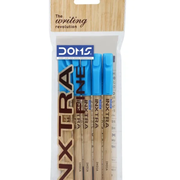 DOMS Inxtra Fine Ball Pen 5 Unit Packet - Bhandari Stationers - Best Stationery Store In Kota