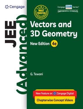 Cengage JEE Advanced Vector And 3D Geometry Textbook New Edition 4e By G. Tewani - Bhandari Stationers