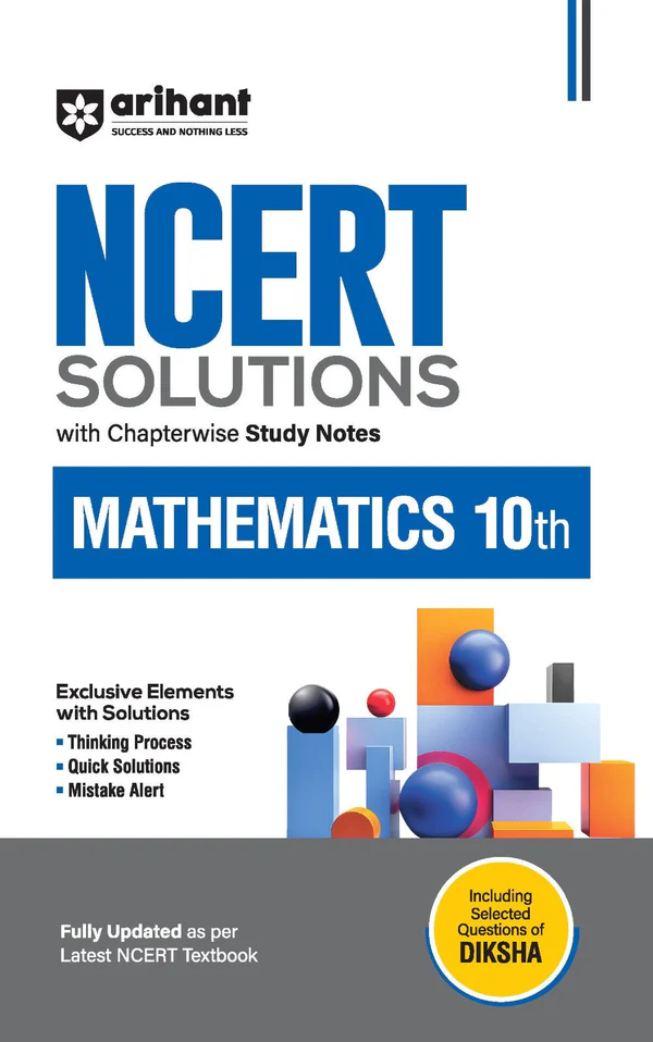 Arihant All In One NCERT Solutions Mathematics Class 10th with Chapterwise Study Notes | English Medium - Bhandari Stationers