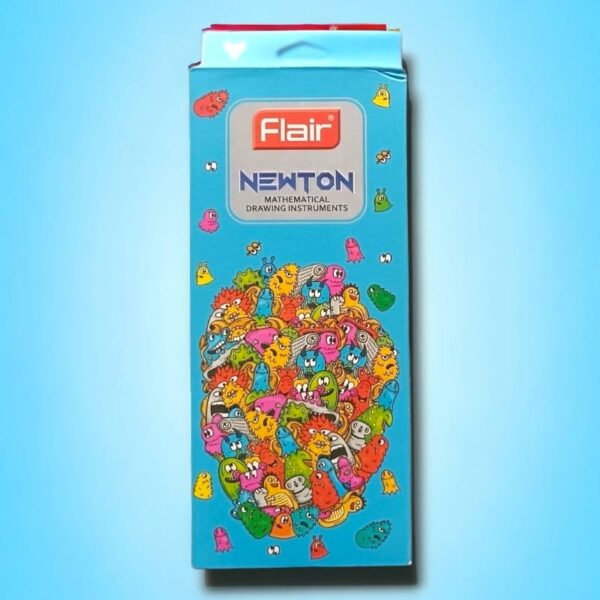 Flair Newton Mathematical Drawing Instrument Box - Blue Pack of 1 - Bhandari Stationers