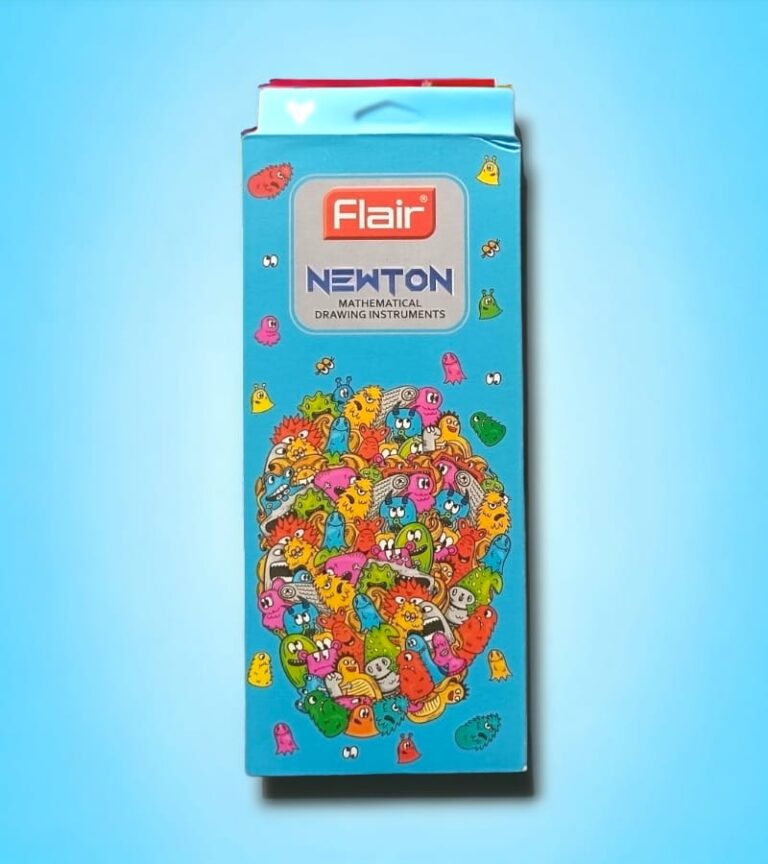 Flair Newton Mathematical Drawing Instrument Box - Blue Pack of 1 - Bhandari Stationers