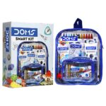Doms Smart Kit For Children | Kit For School Essentials | Combination of 12 Stationery Items - Bhandari Stationers