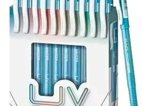 Hauser UV Waterproof Gel Pen 10 Unit Pack - Best Stationery Store In Kota