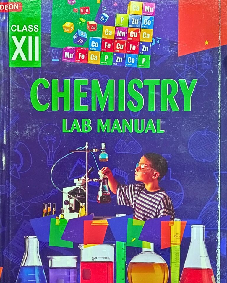 DEON Chemistry Lab Manual For Class 12th - Bhandari Stationers - Best Stationery Store In Kota