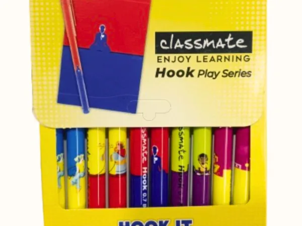 Classmate Hook Play Series Ball Pen 10 Unit Pack - Bhandari Stationers - Best Stationery Store In Kota