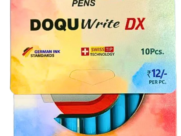 Brain DOQU Write DX Ball Pen 10 Unit Pack - Best Stationery Store In Kota