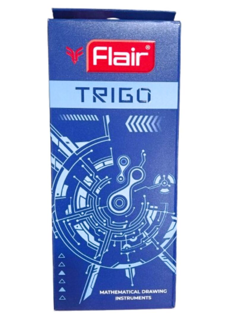Flair Trigo Mathematical Drawing Instruments Geometry Box - Bhandari Stationers