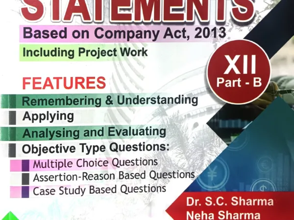 Analysis Of Financial Statements Based On Company - Bhandari Stationers - Best Stationery Store In Kota