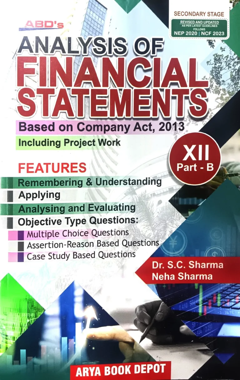 Analysis Of Financial Statements Based On Company - Bhandari Stationers - Best Stationery Store In Kota