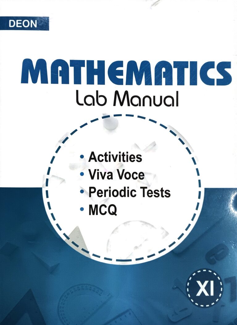 Deon Mathematics Lab Manual 11th - Bhandari Stationers - Best Stationery Store In Kota