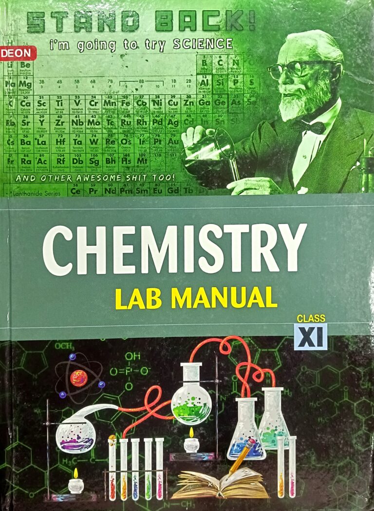Deon Chemistry Lab Manual 11th - Bhandari Stationers - Best Stationery Store In Kota
