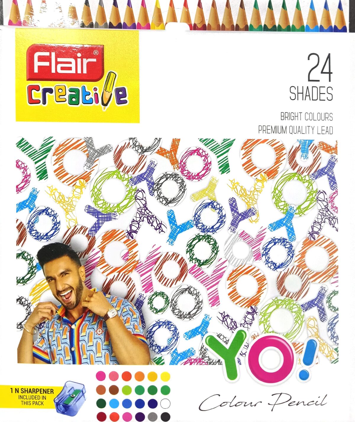 Flair YO! Color Pencil 24N - Bhandari Stationers