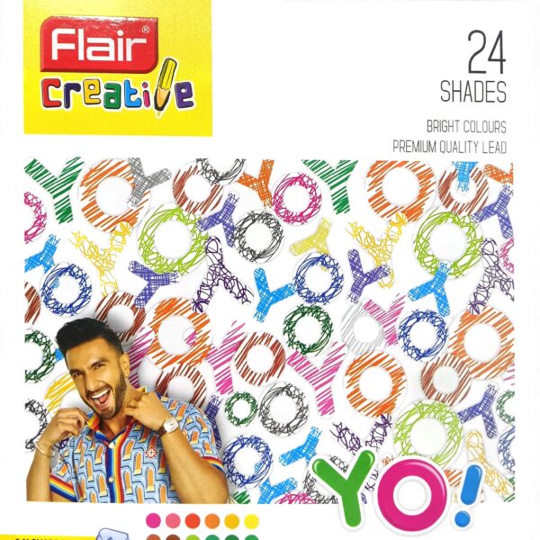 Flair YO! Color Pencil 24N - Bhandari Stationers