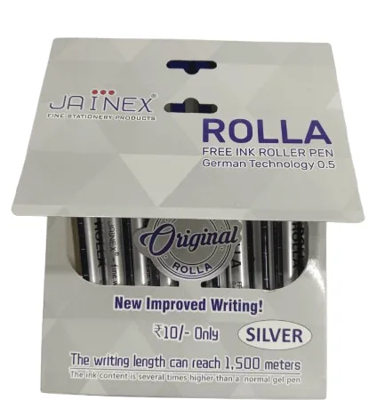 Jainex Rolla Free Ink Roller Pen - Bhandari Stationers - Best Stationery Store In Kota