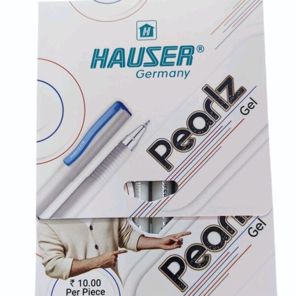 Hauser Pearlz Gel Pen 10 Unit Pack - Bhandari Stationers
