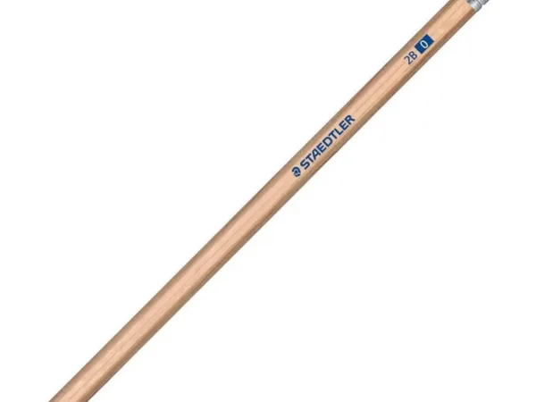 Staedtler Natural Graphite 2B Extra Dark Pencils Eraser - Bhandari Stationers - Best Stationery Store In Kota