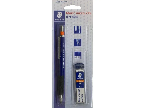 Staedtler Mars Micro 775 Mechanical Pencil 0.9mm HB with Lead Tube - Bhandari Stationers - Best Stationery Store In Kota