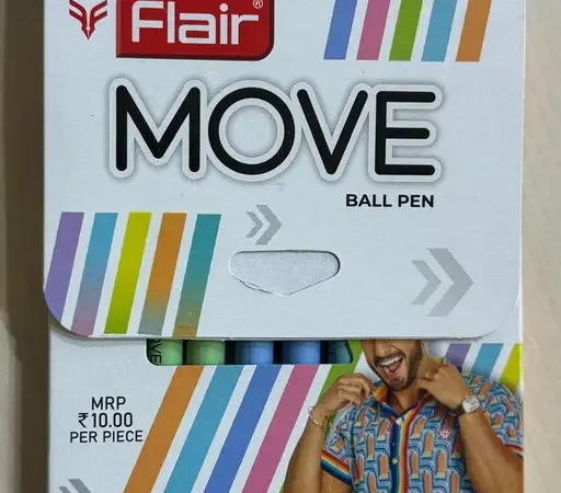 Flair Move Ball Pen 10 Unit Pack - Best Stationery Store In Kota