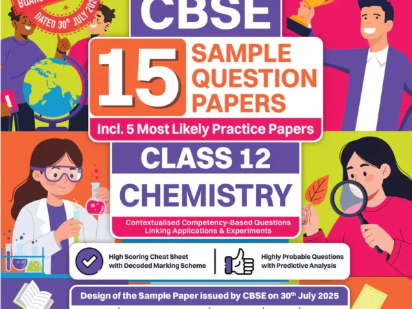 Oswaal Books CBSE Chemistry15 Sample Question Paper For Class 12th, 2025-26 With Solution - Bhandari Stationers