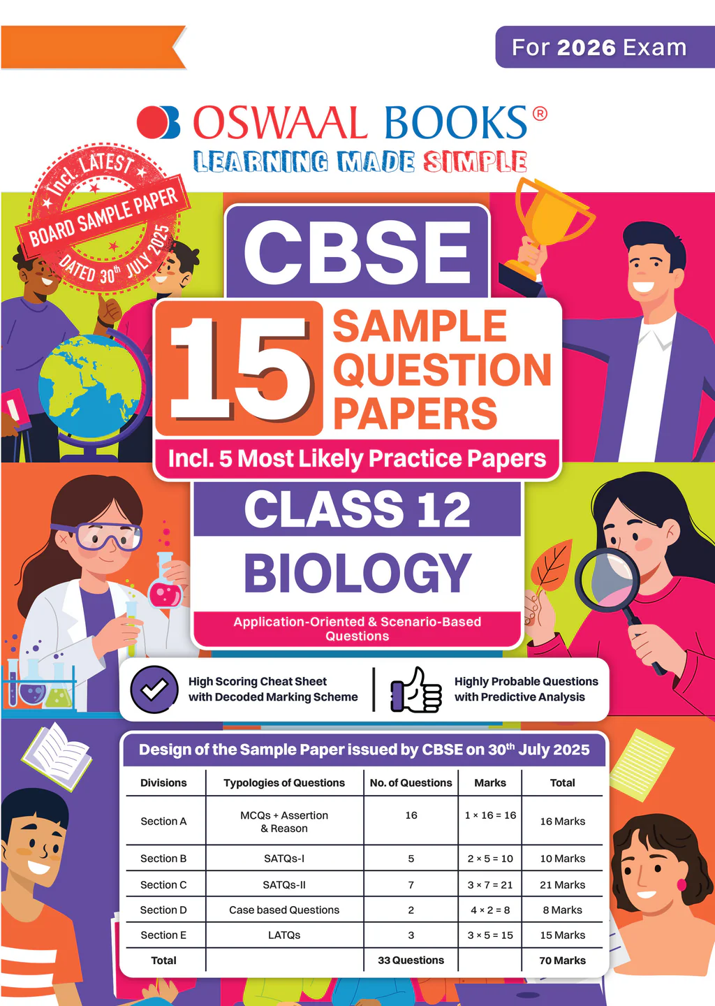 1-FrontCover_361e8415-3da7-4f54-9100-0426766b43a0_1024x Oswaal CBSE Biology Sample Question Paper For Class 12th, 2025-26 With Solution - Bhandari Stationers